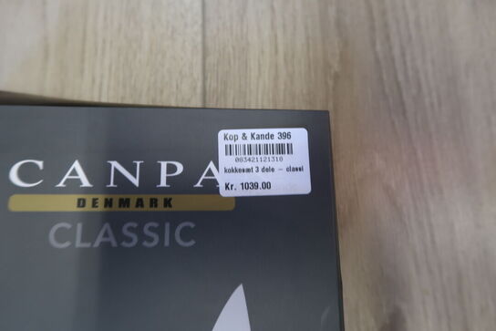Scanpan Classic knivsæt 3 dele