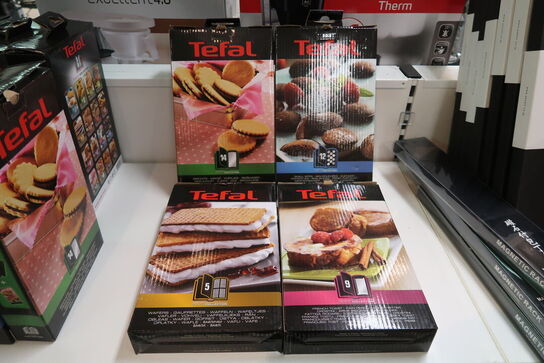 4 pk. Forskellige Tefal Snack Collection boxe