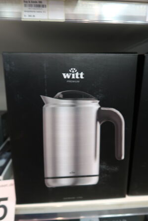 Witt Premium Dual Wall elkedel stål 1 liter