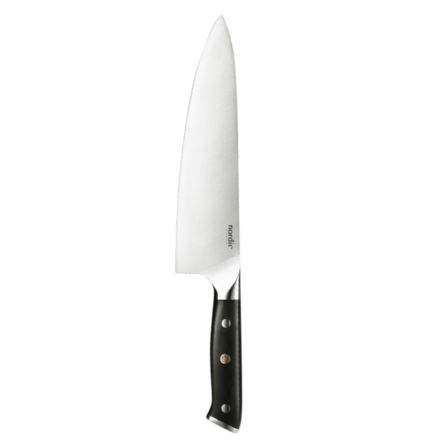 Nordic Chefs - Kokkekniv, sort - 20 cm