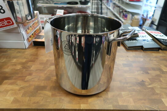 Eva Trio Steel Line gryde uden belægning 10 liter