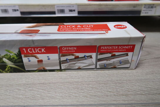 5 stk. Emsa Click&Cut foliedispenser 