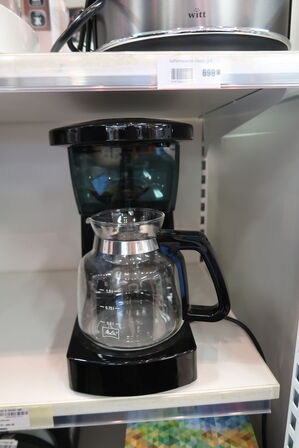 Kaffemaskine - MANGLER tragt