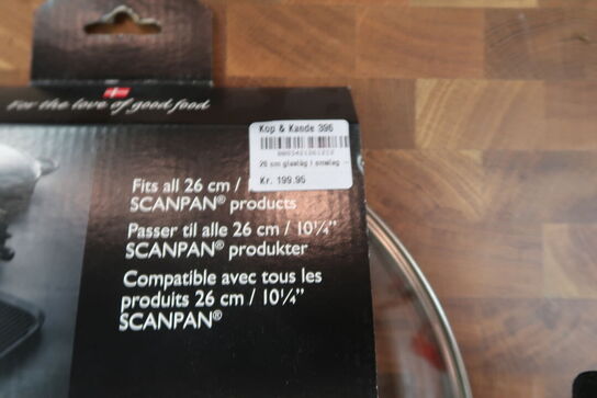 Scanpan Classic låg i glas 26 cm