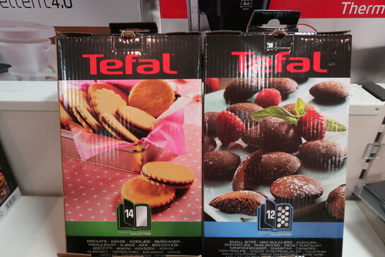 4 pk. Forskellige Tefal Snack Collection boxe