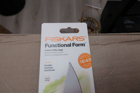 3 stk. Fiskars Functional Form Santoku kniv