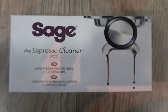 SAGE Cino Cleano espressomaskine rengøringstabletter