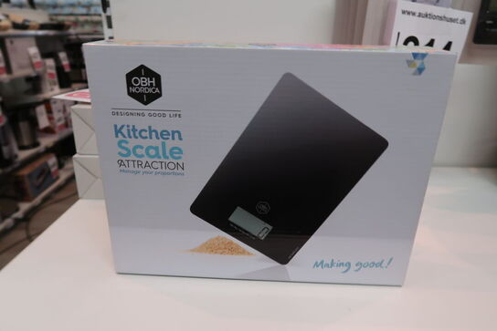 Attraction Køkkenvægt Stort LCD-Display Maks. 5 kg
