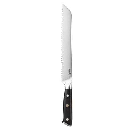 Nordic Chefs - Brødkniv, sort - 23 cm