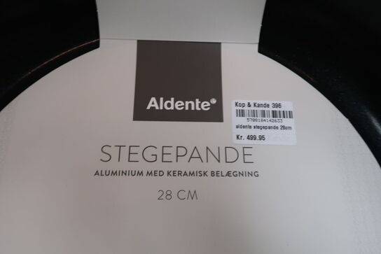 Aldente stegepande 28 cm keramisk