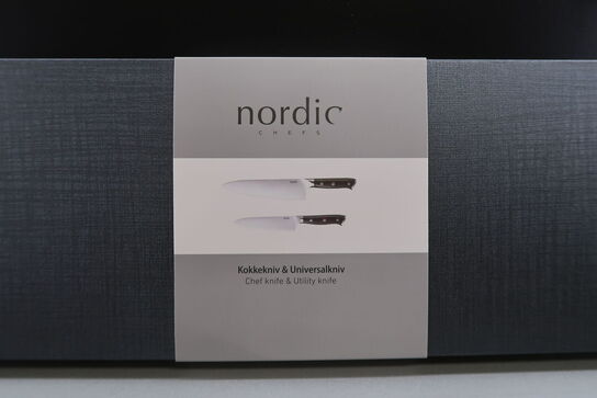 Nordic Chefs – Kokkekniv og Universalknivssæt