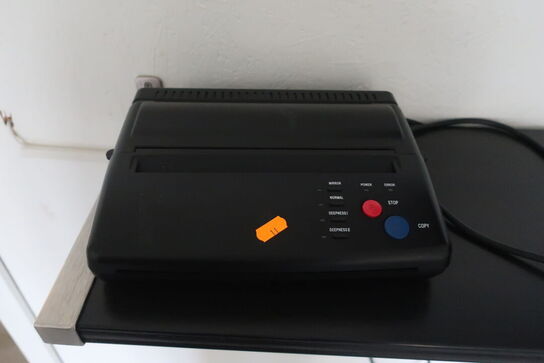 Printer til skabeloner