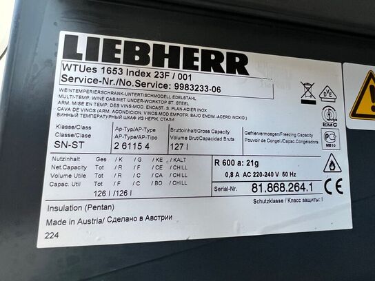Vinkøleskab LIEBHERR