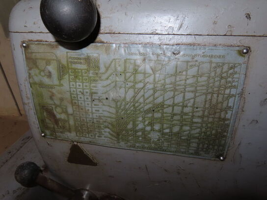 Drejebænk til metal