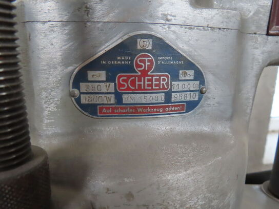 Overfreser stativ SF SCHEER HM 1500D