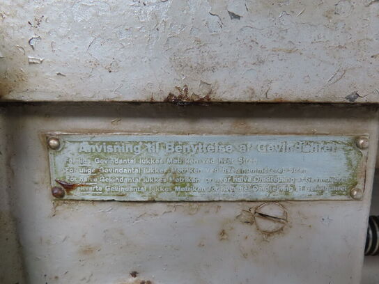 Drejebænk til metal