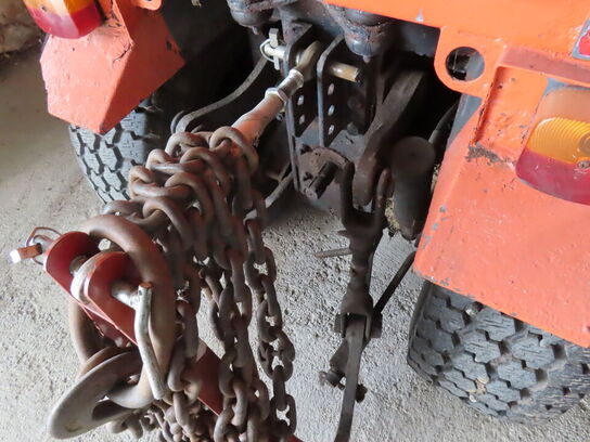 Traktor HOLDER C30 med tilbehør (bl.a. Græsklipper)