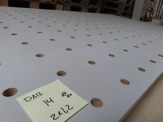 Arbejdsplade til træarbejde 200x120 cm