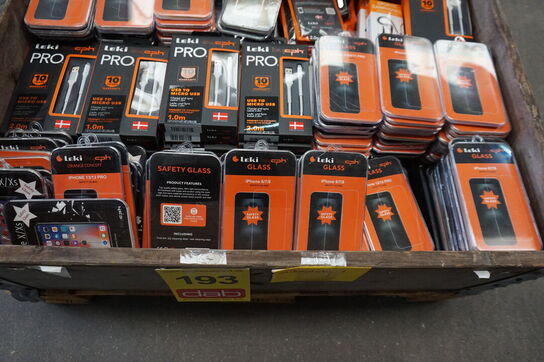 ca. 625 dele udstyr til Iphone & Samsung 