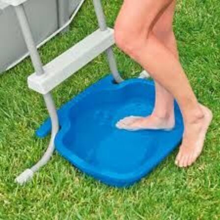 ca. 80 stk Intex Fodbad til pool (56x46x9cm) Blå & Grå 