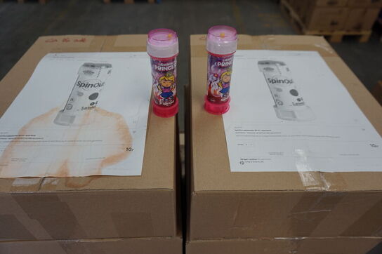 ca. 550 stk Ass. Spinout sæbebobler 