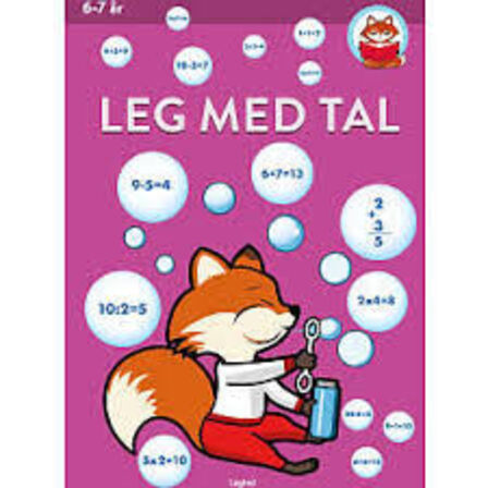 ca. 290 stk Leg med tal 6-7 år Børnebøger 