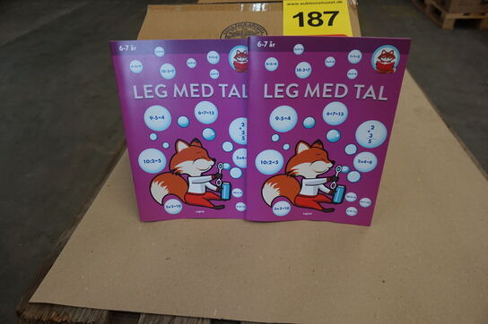 ca. 290 stk Leg med tal 6-7 år Børnebøger 