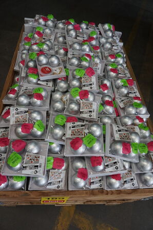 ca. 215 sæt Lav selv julekugler 