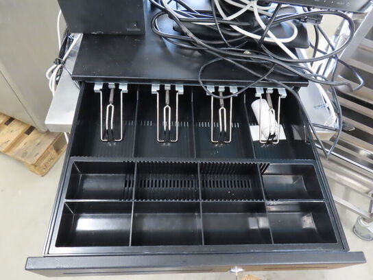 Kasseapperat med pengekasse og bon-printer ELO, EPSON