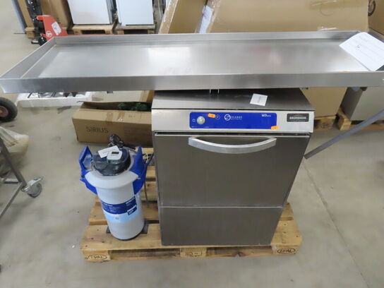 Industriopvaskemaskine og hylde med afløb, SILANOS DIGITAL