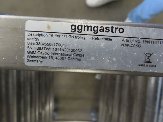 5 stk. Stikvogne fra GGMGASTRO