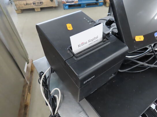 Kasseapperat med pengekasse og bon-printer ELO, EPSON