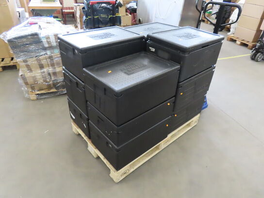 12 stk. Termokasser til fødevaretransport