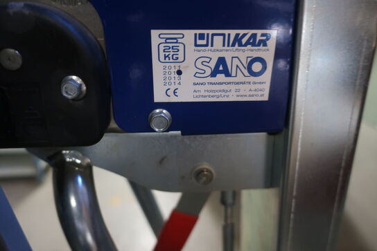Løftevogn UNIKAR 25 kg. 