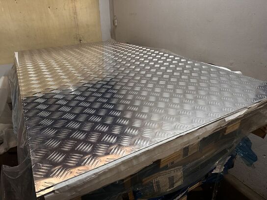 10 stk. Dørkplader i aluminium