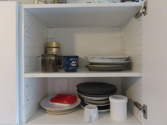 Tøm køkkenet for løst indhold