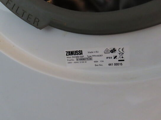 Vaskemaskine og tørretumbler, ZANISSI og GRUNDIG