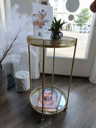 Div. udstillings genstande og glashylder