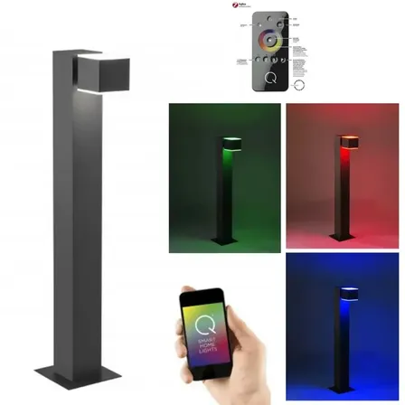 Paul neuhaus q-amin bed outdoor rgbw dæmpbar m.remote smart home(ubrugt)