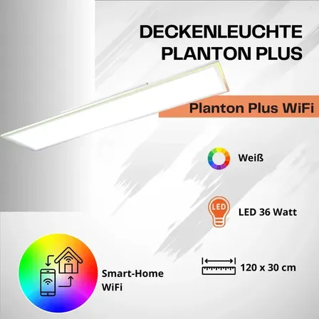 Ledvance Planon loftlampe led,cct,rgb 120 cm Wi-Fi(ubrugt)