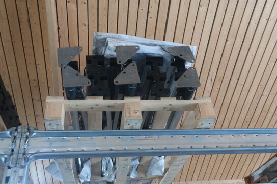Pavillioner, vanger til pallereoler m.v. (se billeder)