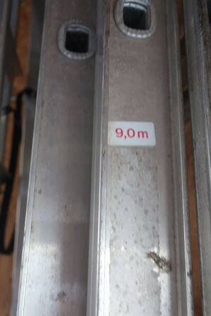 3 alustiger, 9m, 6m og trappestige