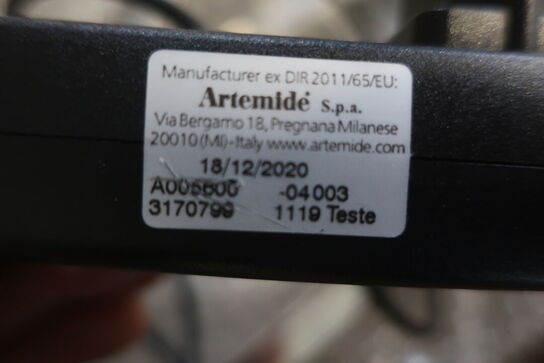 7 stk. bordlamper ARTEMIDE TOLOMEO MINI LED