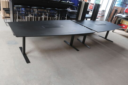 Konferencebord DENCON (2 stk.) 85-120x412x73 cm