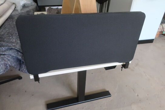 8 stk. akustikpaneler m. spænder 40x80 cm