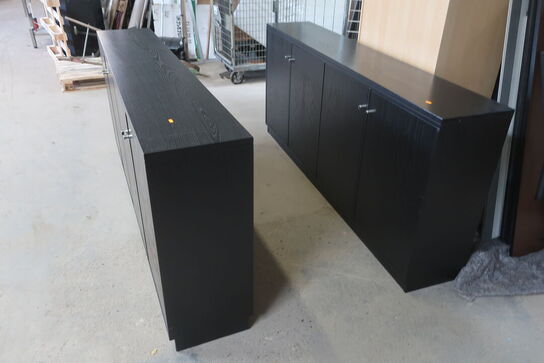 2 stk. skabe 35x200x89 cm