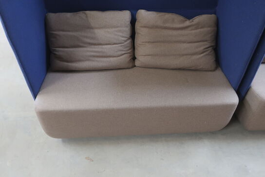 2 stk. SOFTLINE lounge/hyggekroge 76x150x135 cm