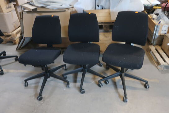3 stk. INTERSTUHL kontorstole