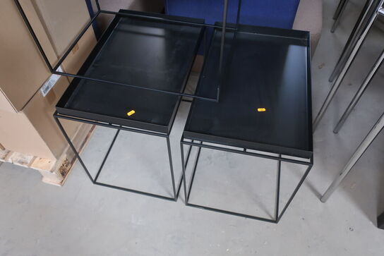 3 stk. bakkeborde 40x60x55 cm