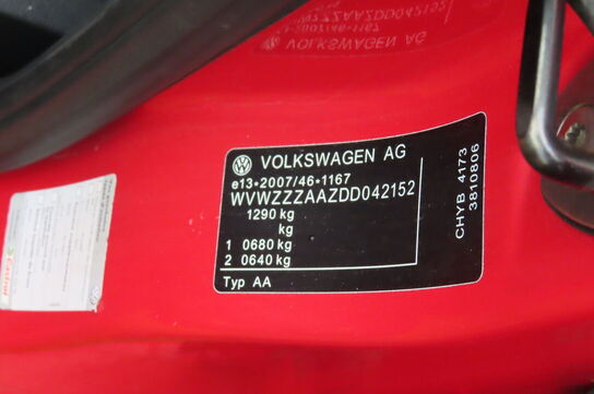 Personbil: Volkswagen Up